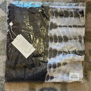 MUDPIE Tie dye square scarf